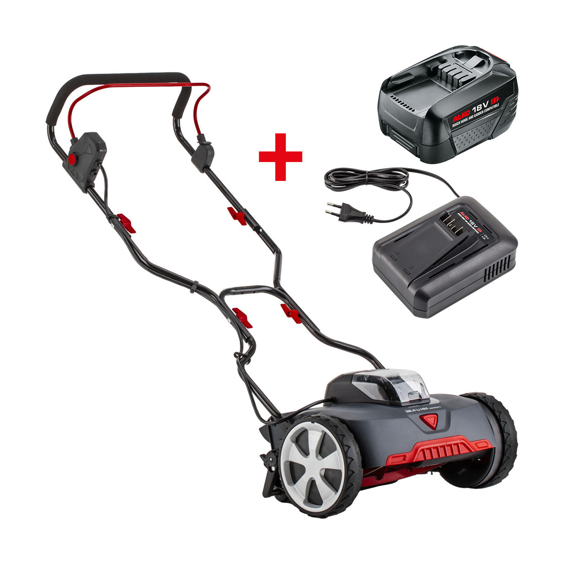 Vřetenová sekačka AL-KO 38.4 Li HM Comfort 18V SET