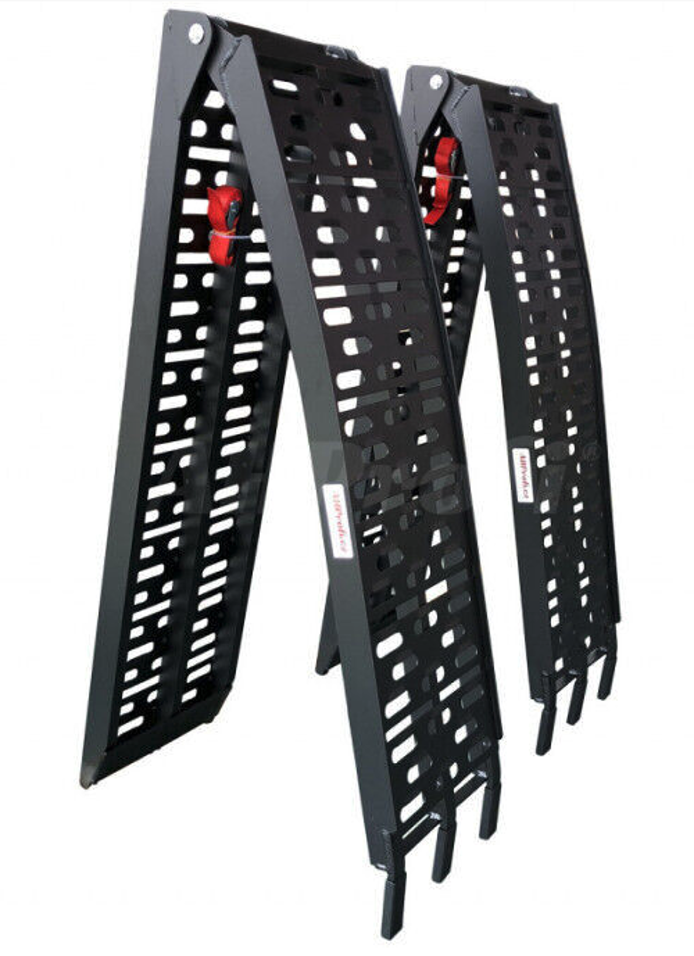 Hliníkové nájezdy s nosností 680 kg, černé