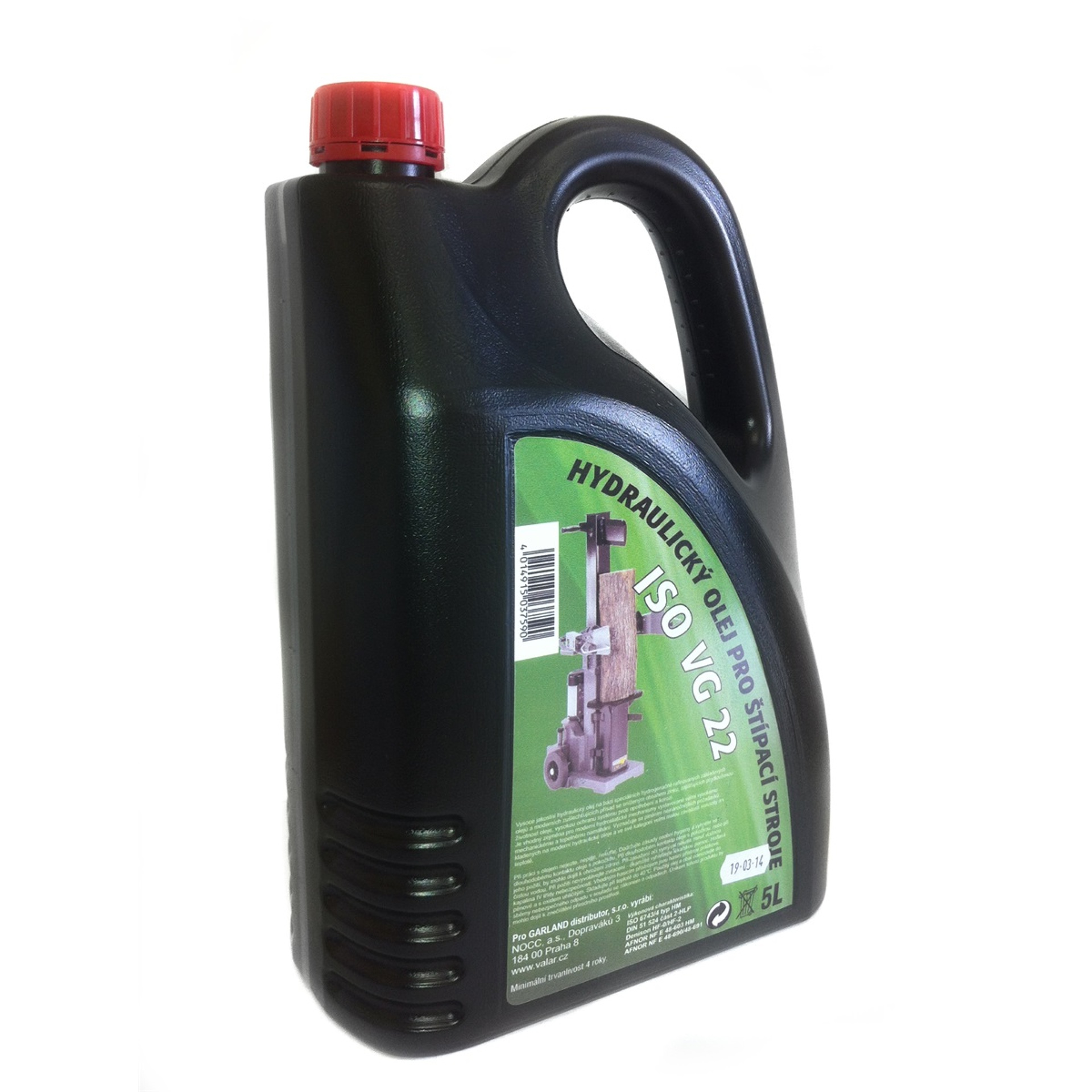 Hydraulický olej pro štípače Scheppach 5L