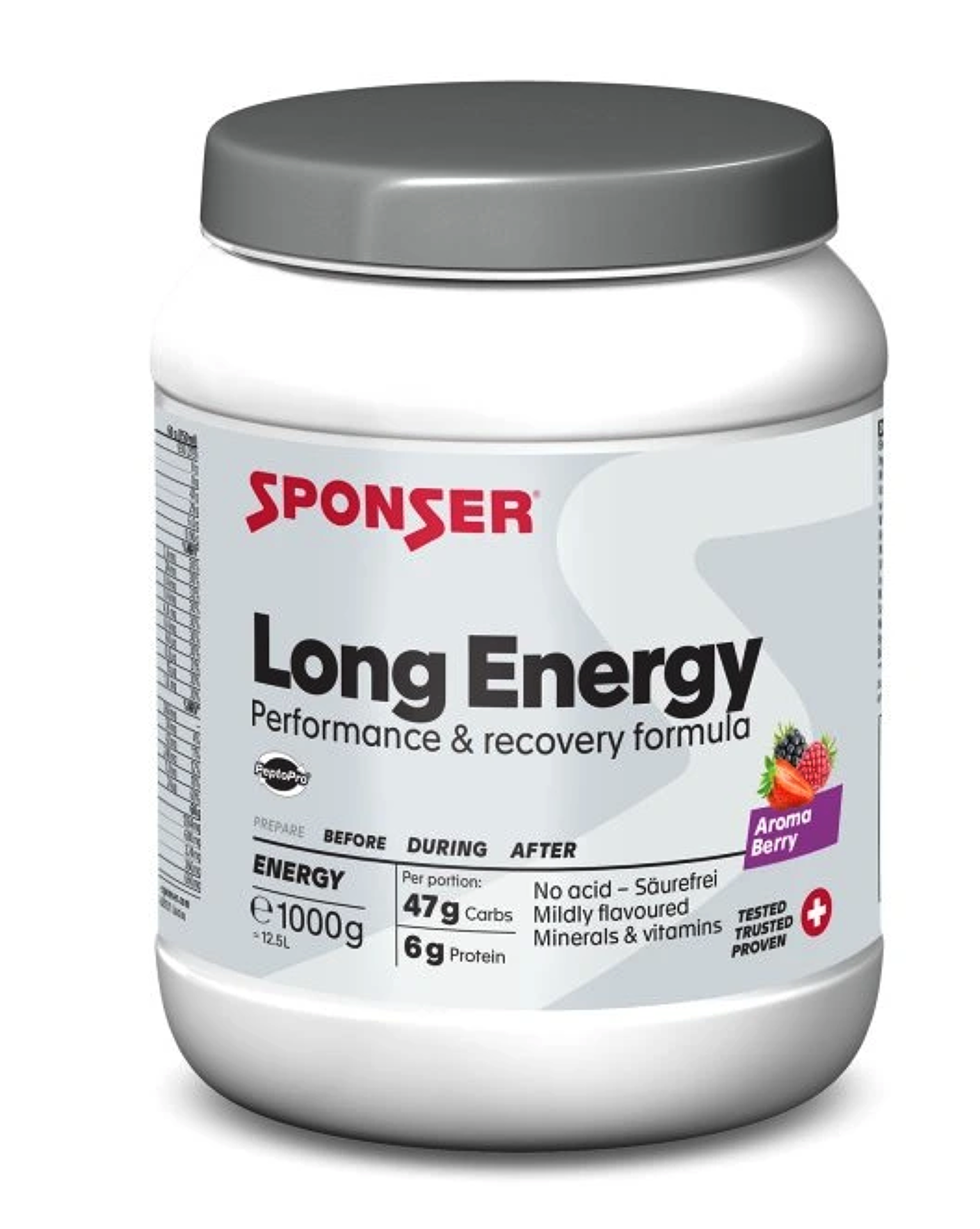 Sponser Long Energy 10% Berry 1000g