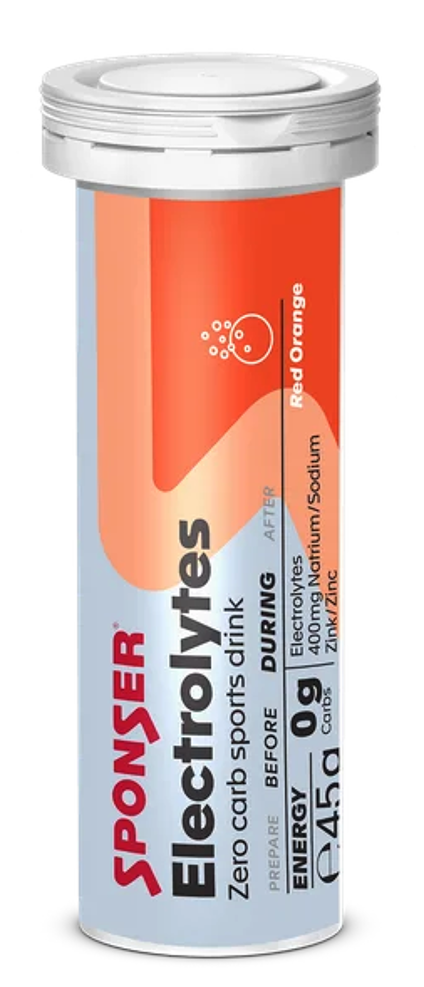 Sponser Electrolytes 10 tablet Red Orange