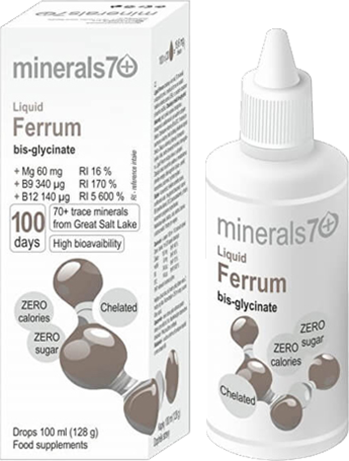 Ferrum liquid - železo v kapkách 100 ml