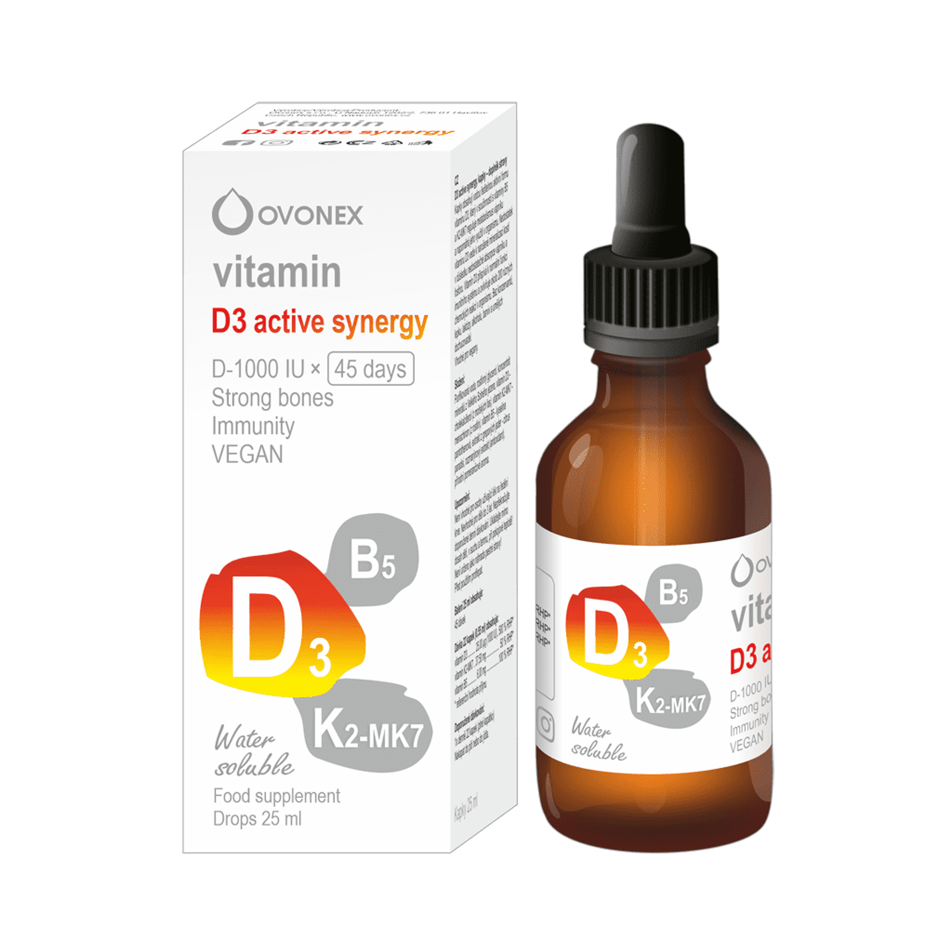 Vitamin D3 Active Synergy 25 ml