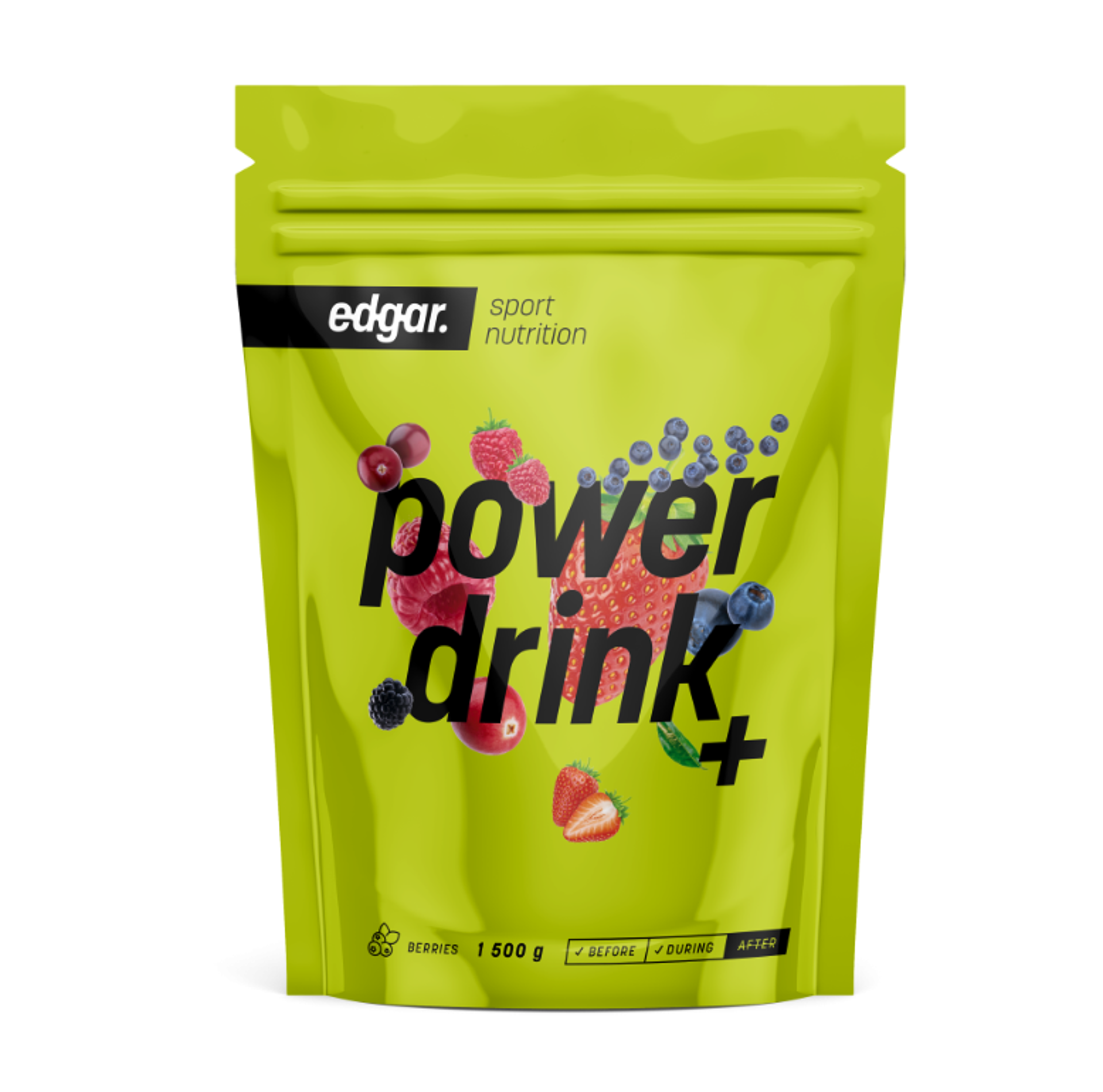 Edgar Powerdrink+ Lesní plody 600 g