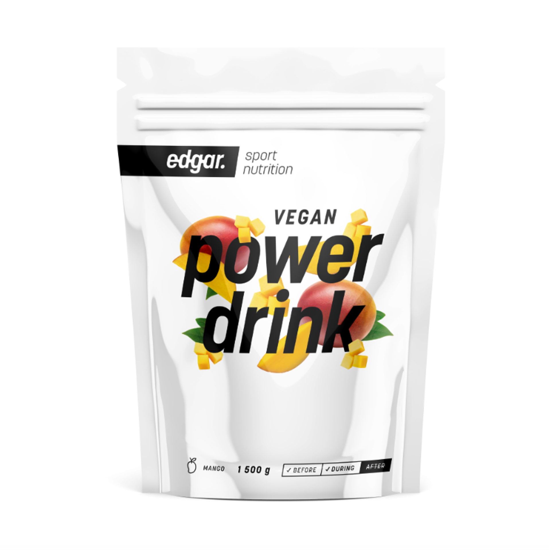 Edgar Powerdrink Vegan Mango 600 g