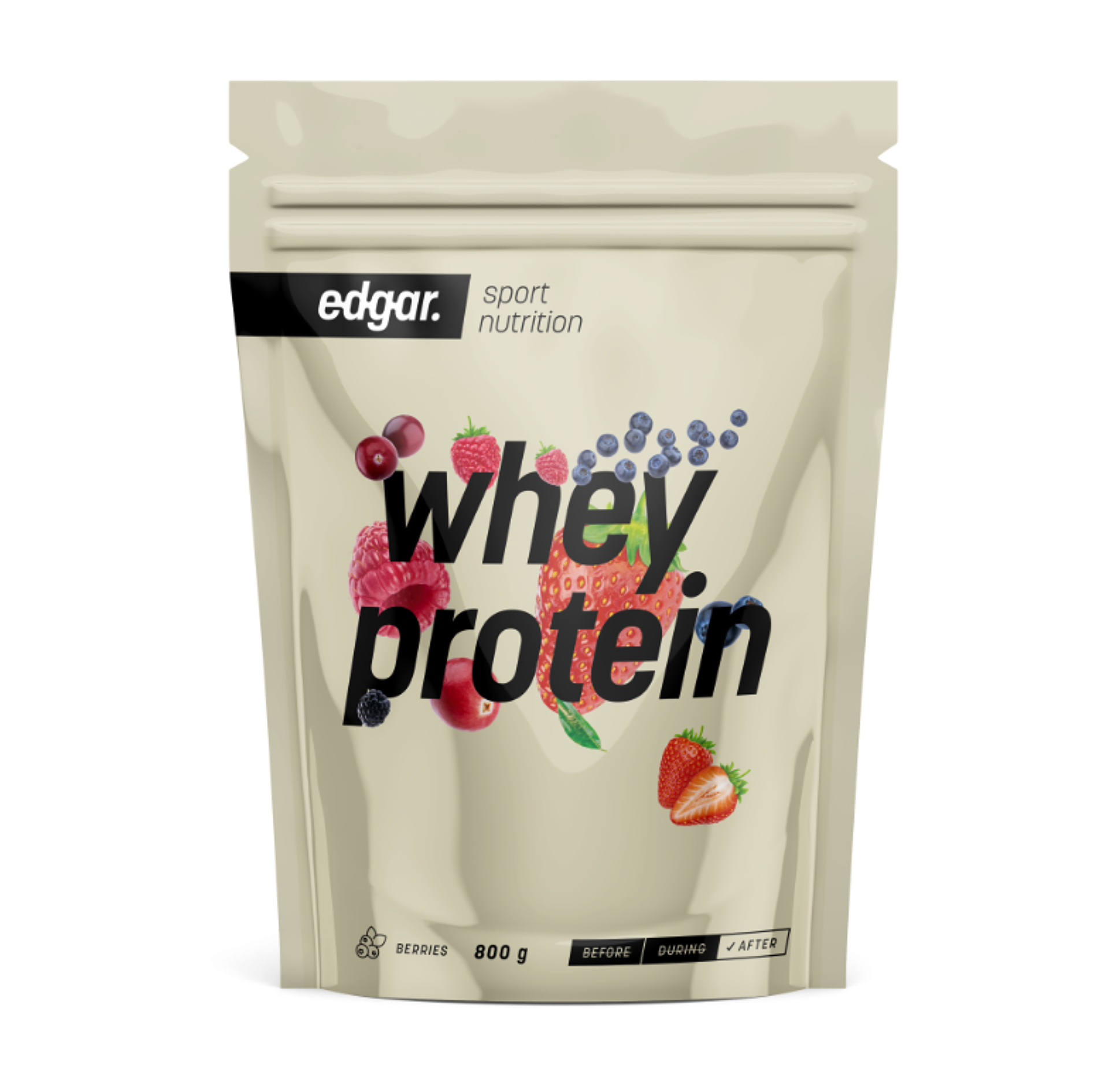 Edgar Whey Protein Lesní ovoce 800 g