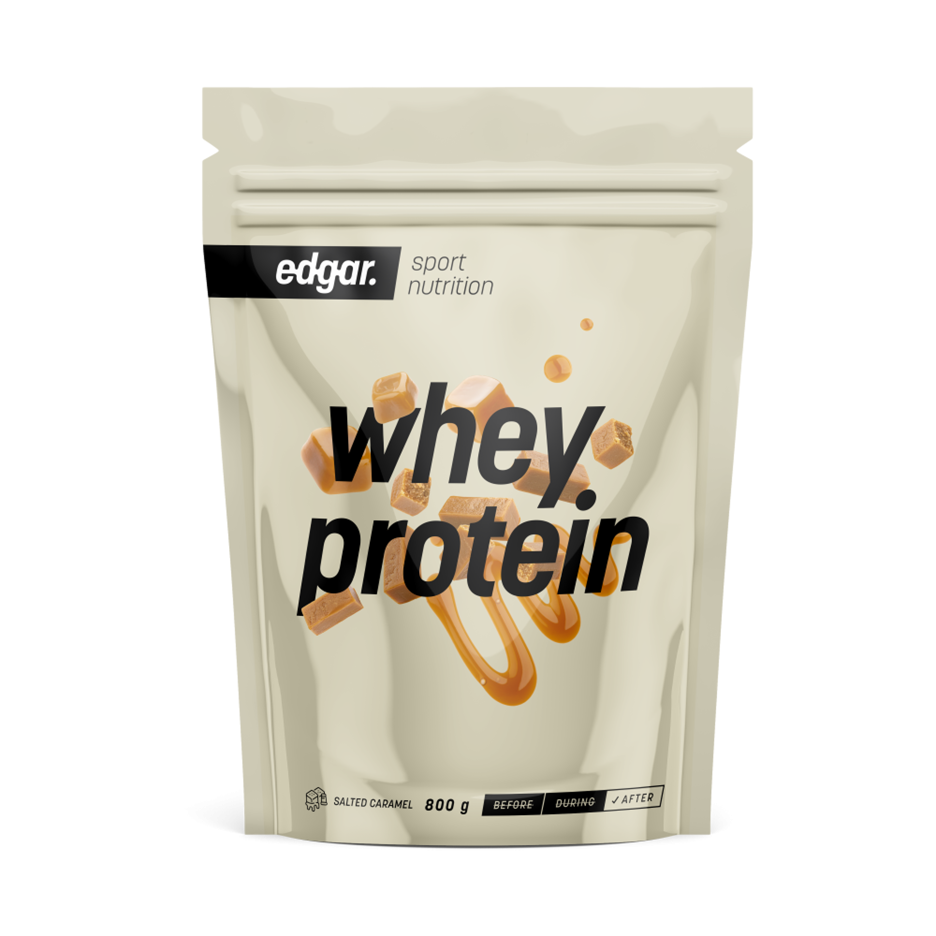 Edgar Whey Protein Slaný karamel 800 g
