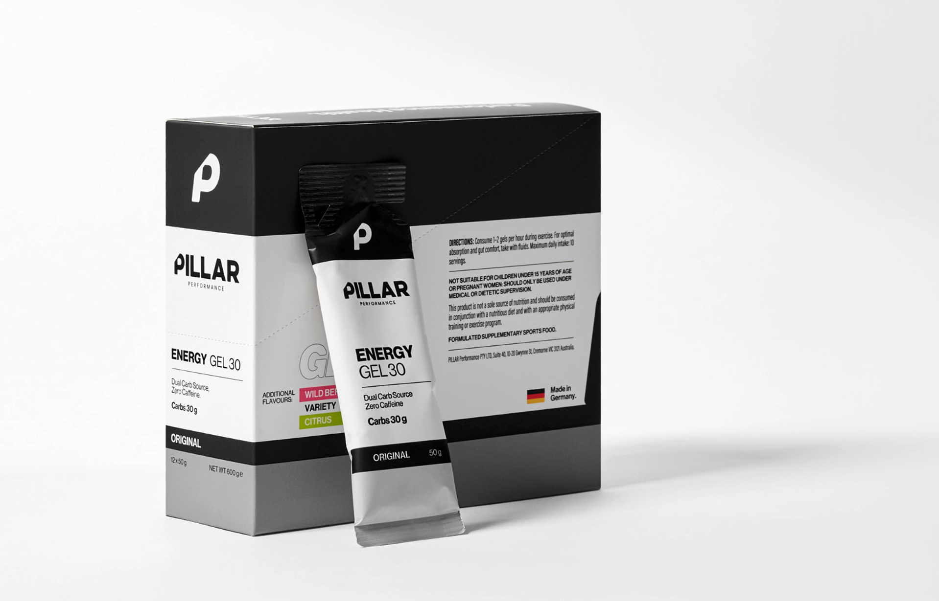 Pillar Performance Gel 30 Original - Box 12 ks