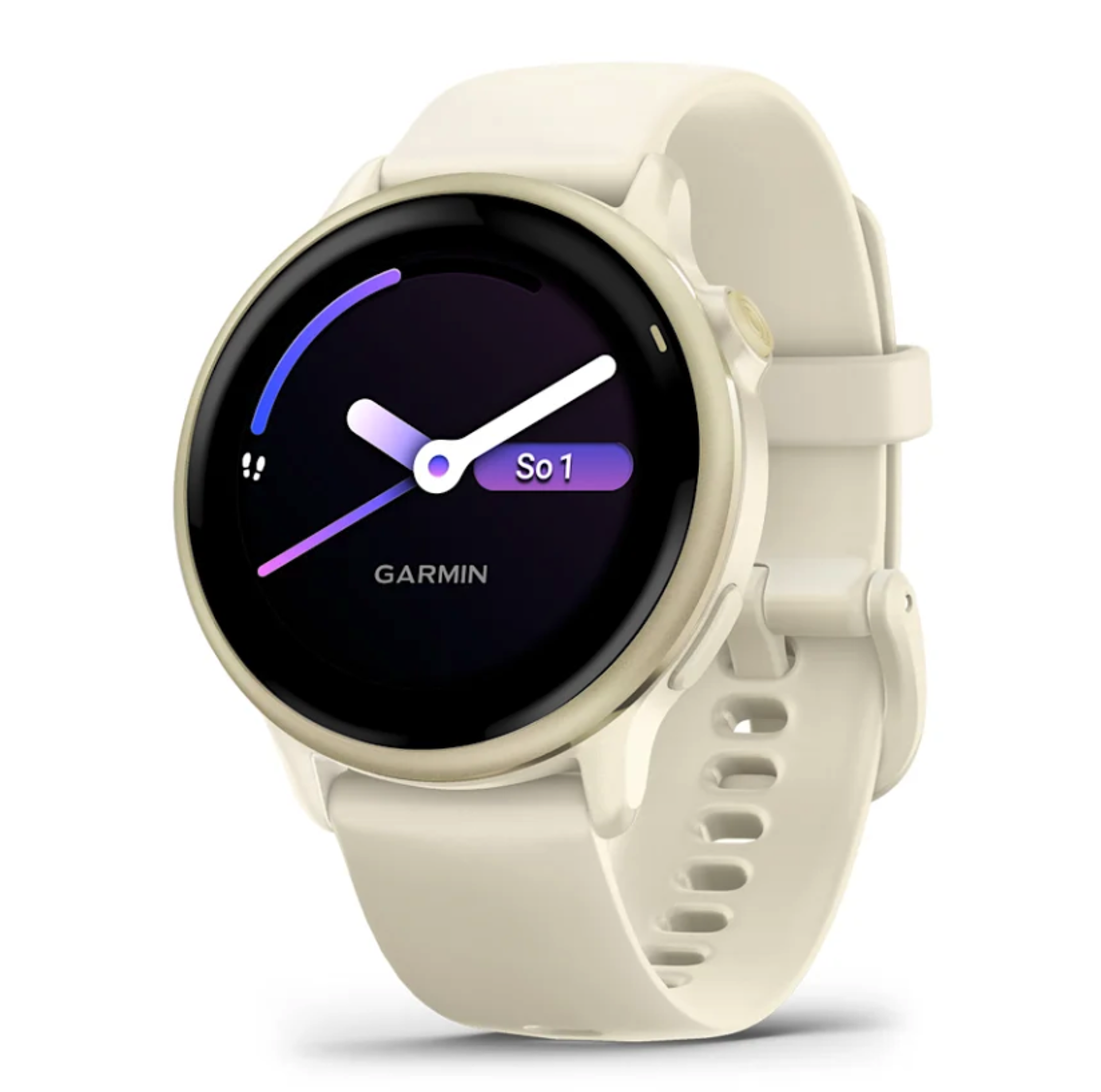 Garmin Vivoactive 6, Lunar Gold / Bone Band