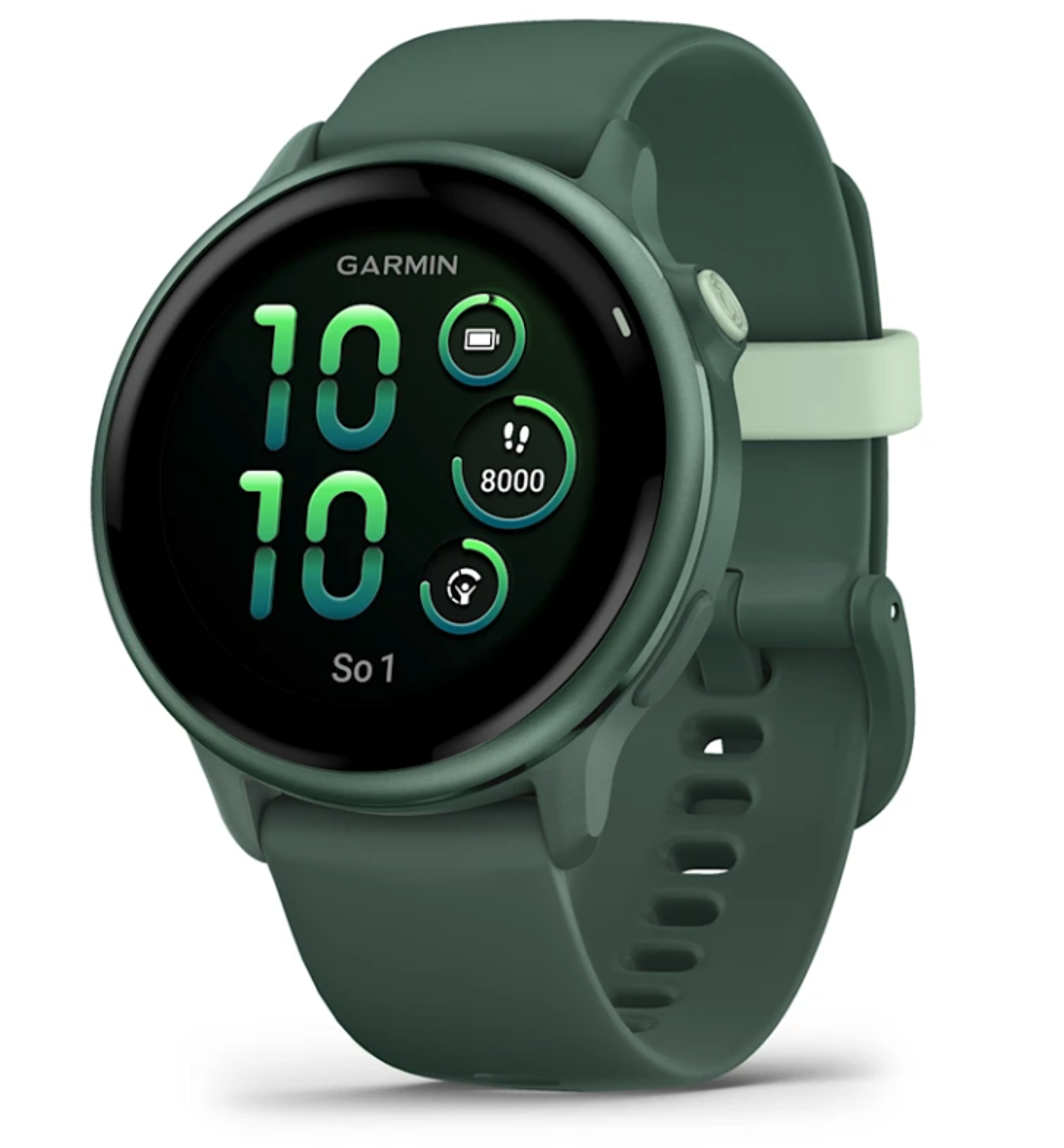 Garmin Vivoactive 6, Metallic Jasper Green / Jasper Green Band