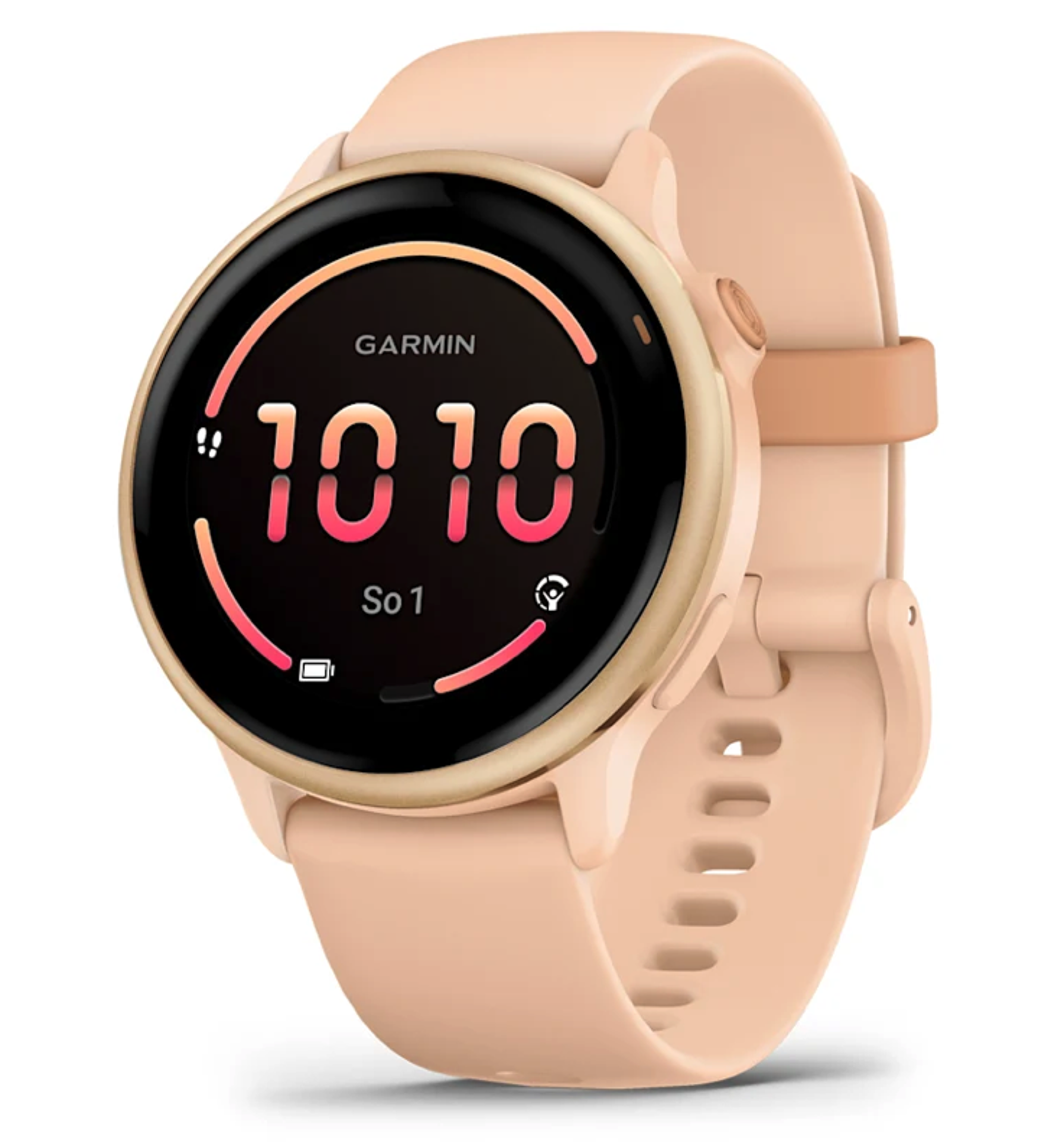 Garmin Vivoactive 6, Metallic Pink Dawn / Pink Dawn Band