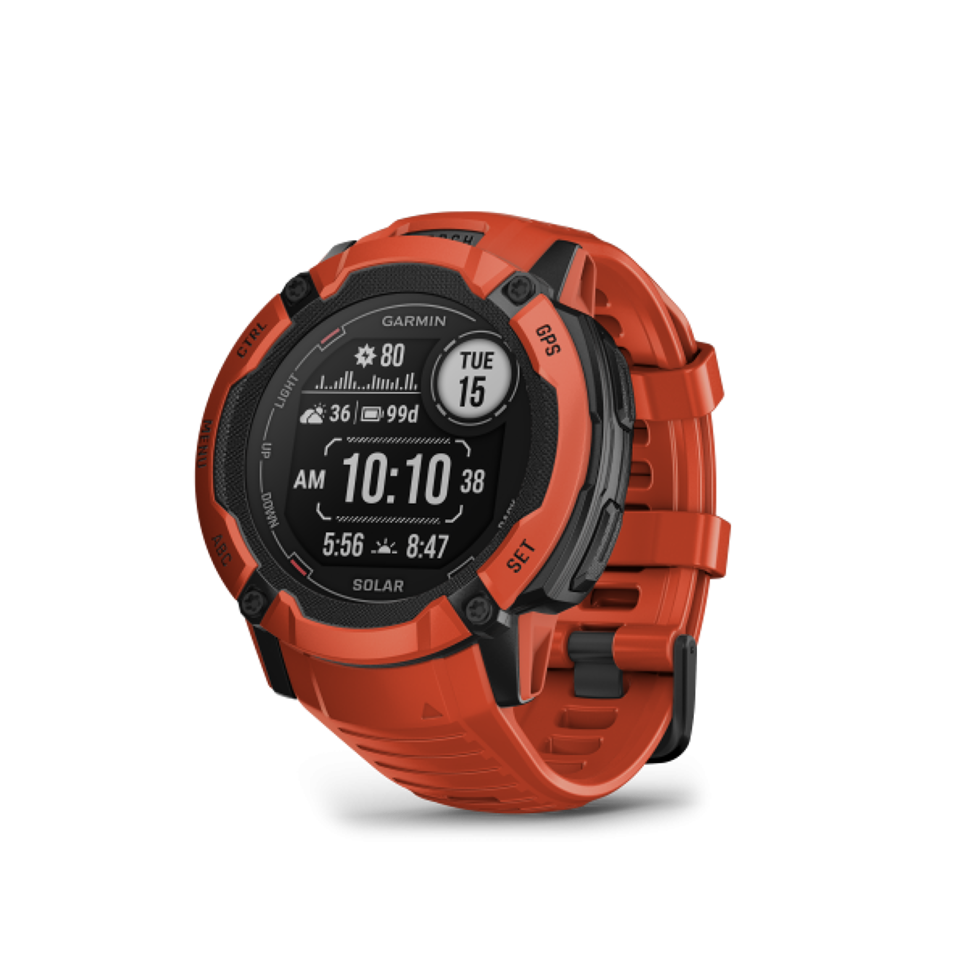 Garmin Instinct 2X Solar Flame Red