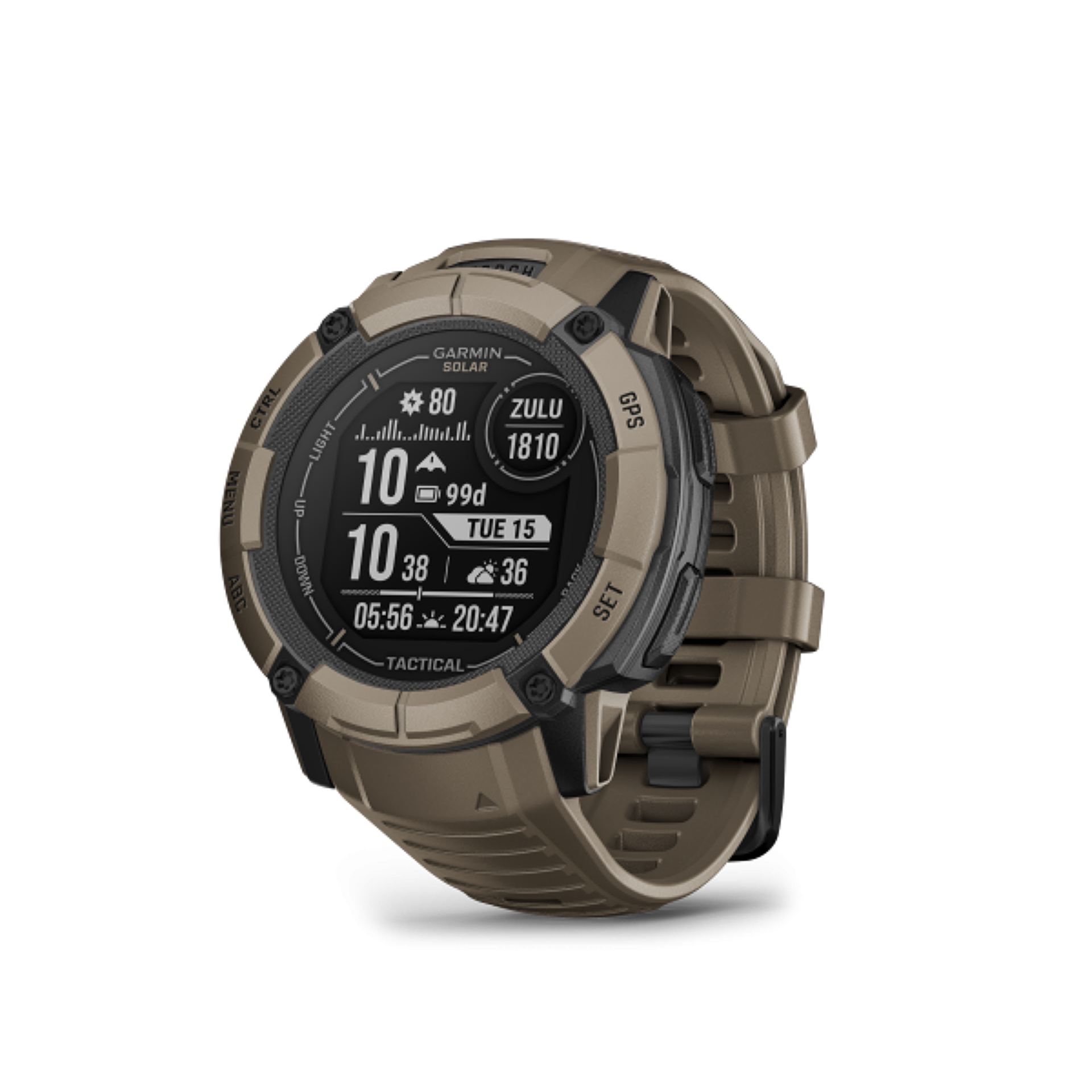 Garmin Instinct 2X Solar Tactical Coyote Tan