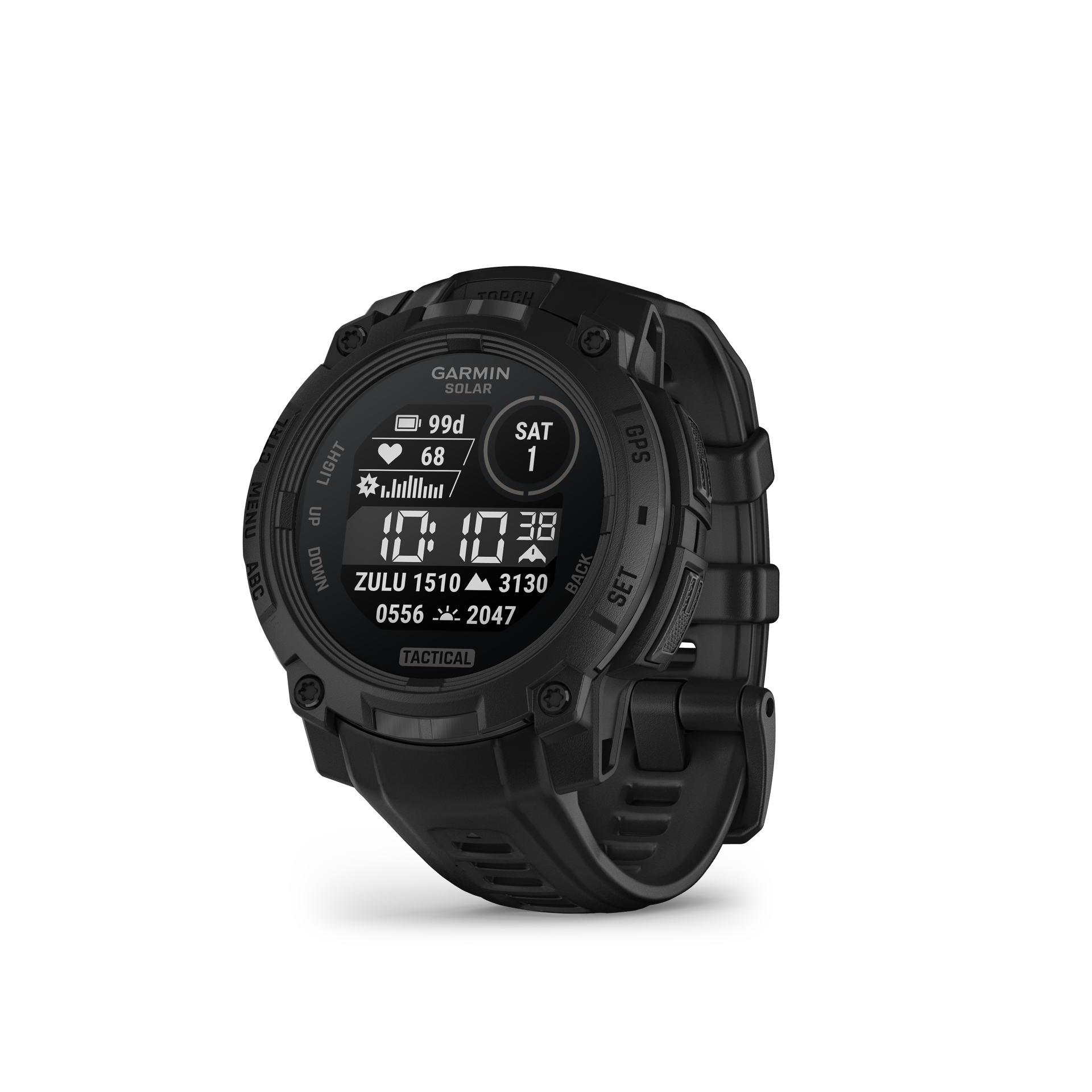 Garmin Instinct 3 Solar 45 mm Black