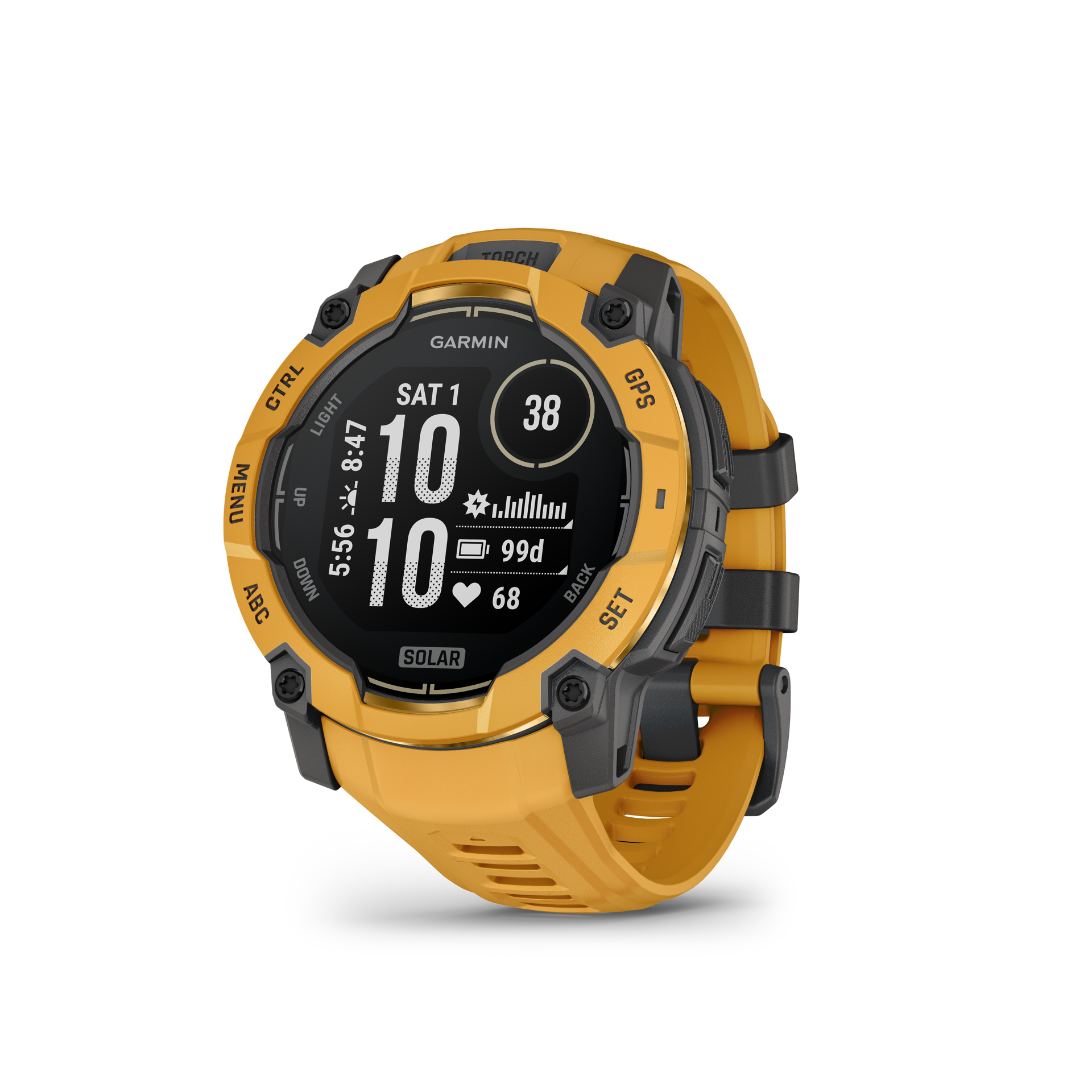 Garmin Instinct 3 Solar 50 mm Sunburst/Grey