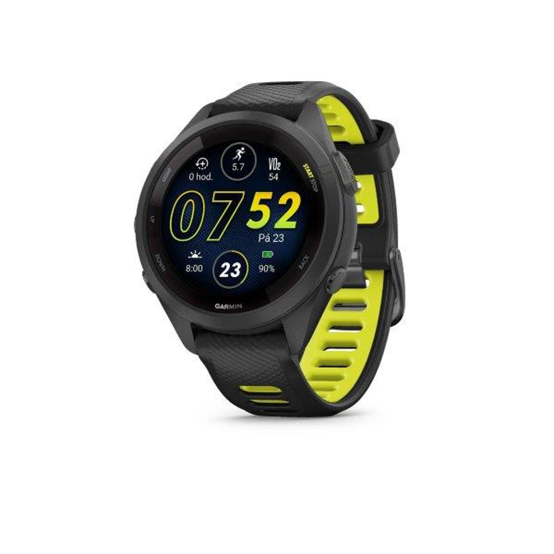 Garmin Forerunner 265S Black/Amp Yellow