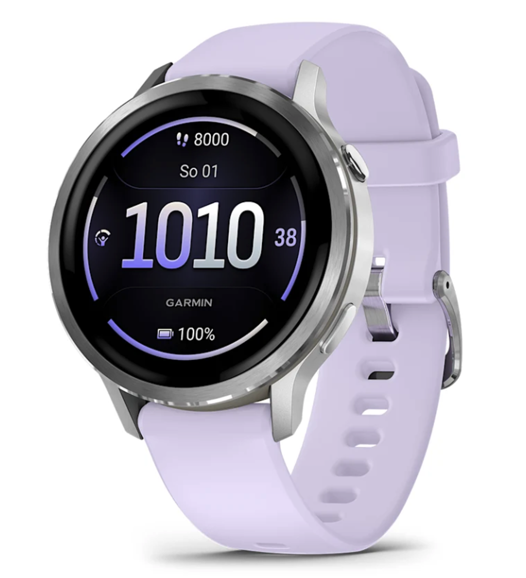 Garmin Venu 4 41 mm Silver/Periwinkle