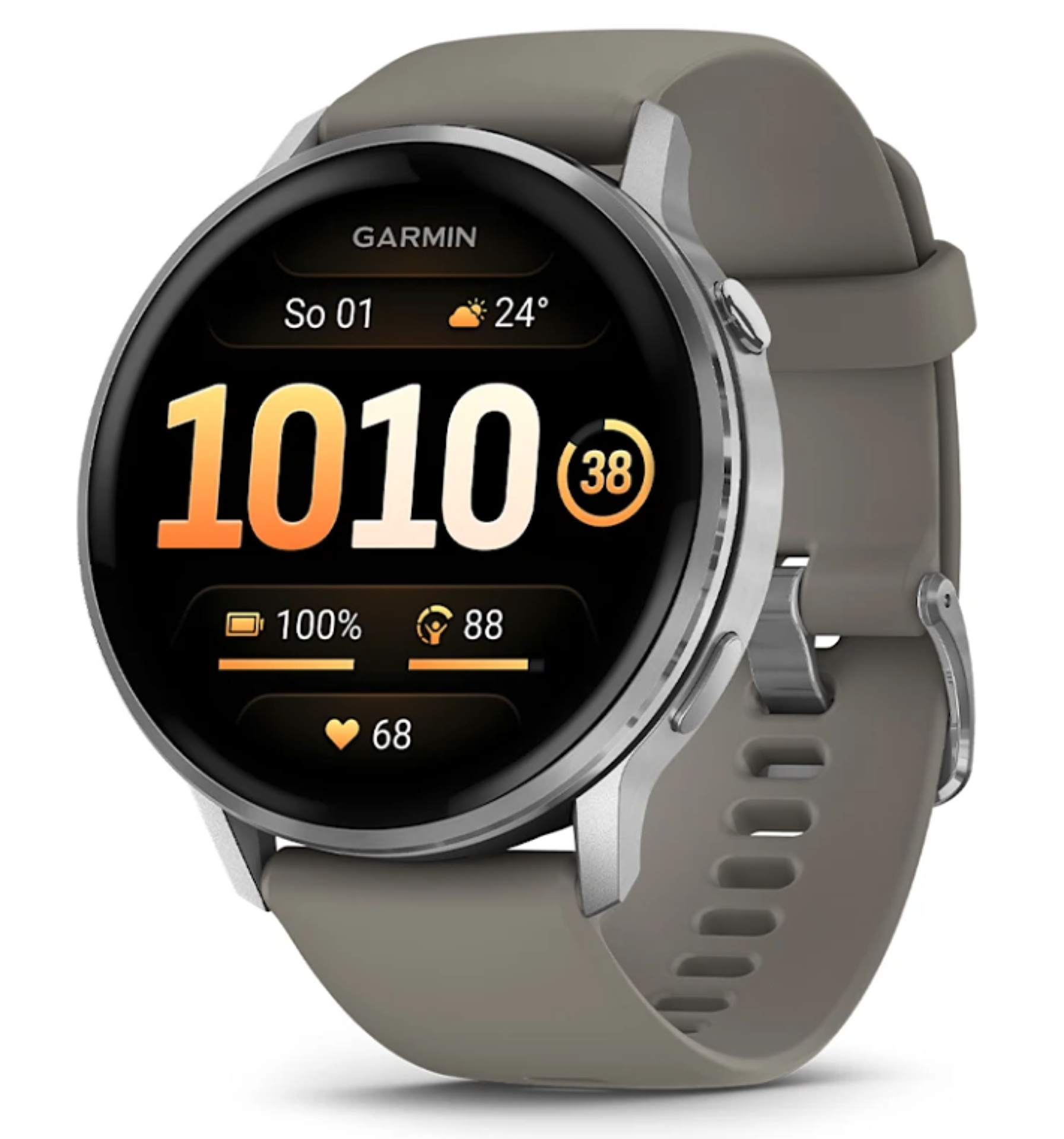 Garmin Venu 4 45 mm Silver/Silver Gray