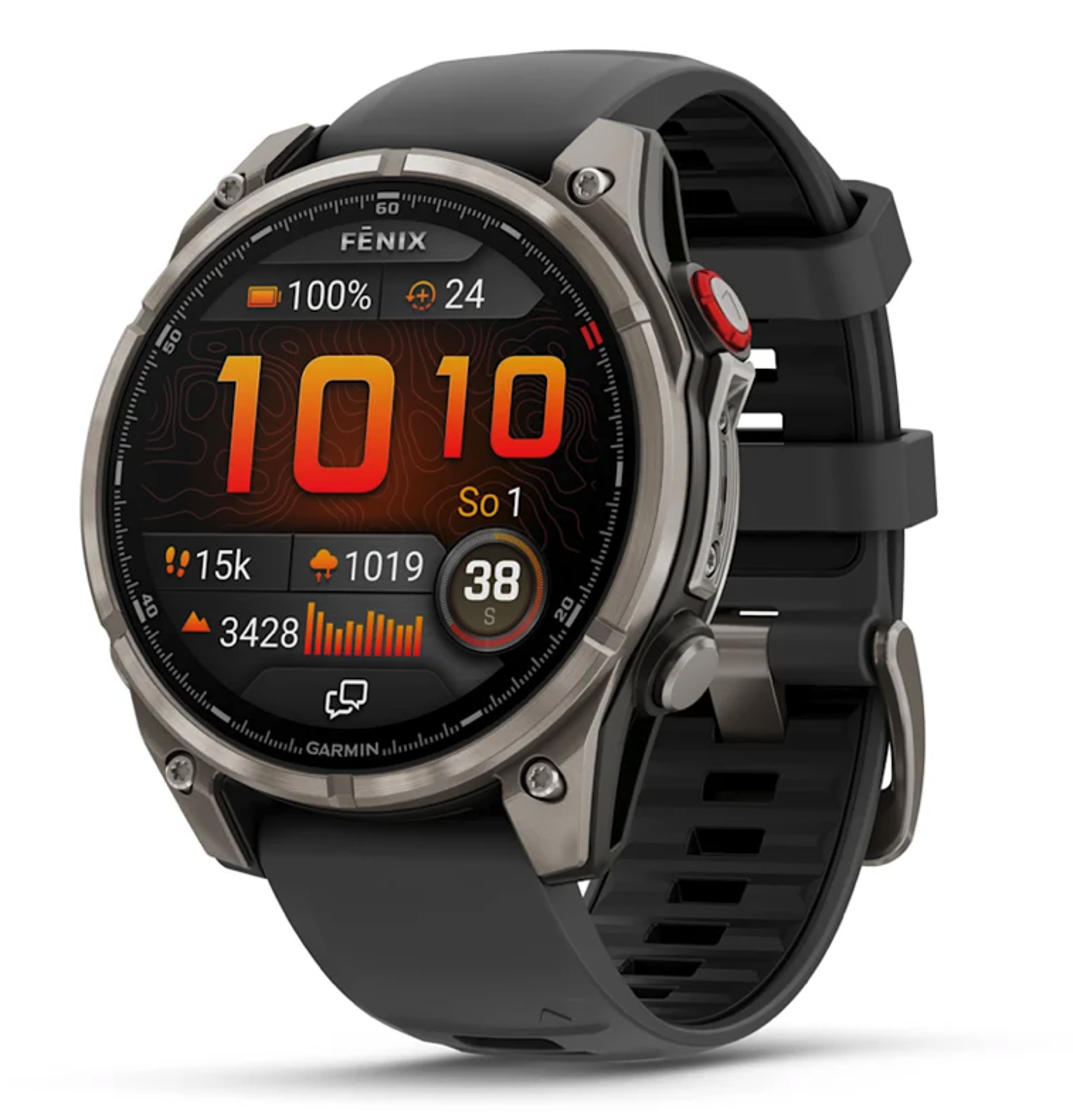 Garmin Fenix 8 Pro 47mm AMOLED, Titanium Sapphire