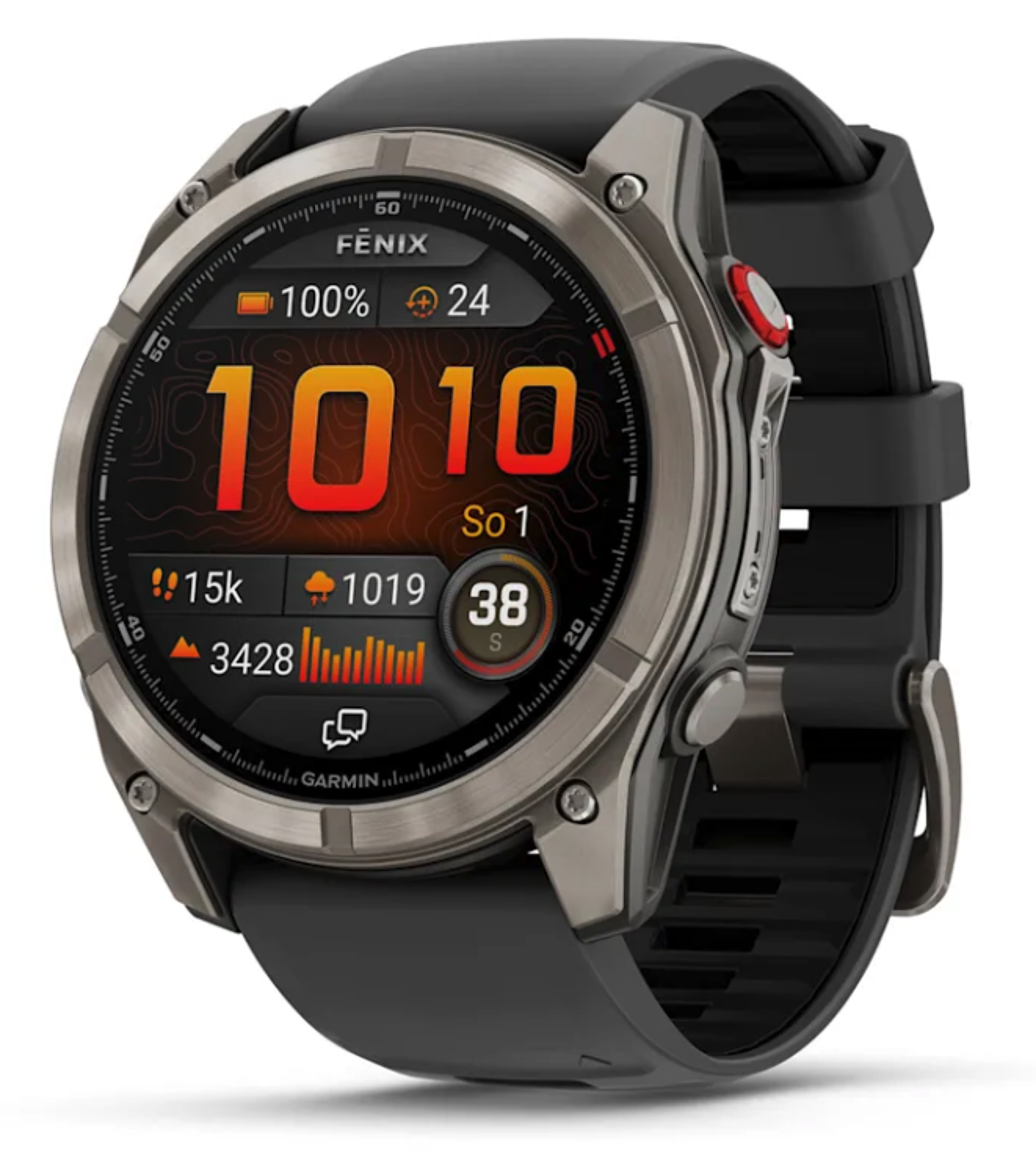 Garmin Fenix 8 Pro 51mm AMOLED, Titanium Sapphire