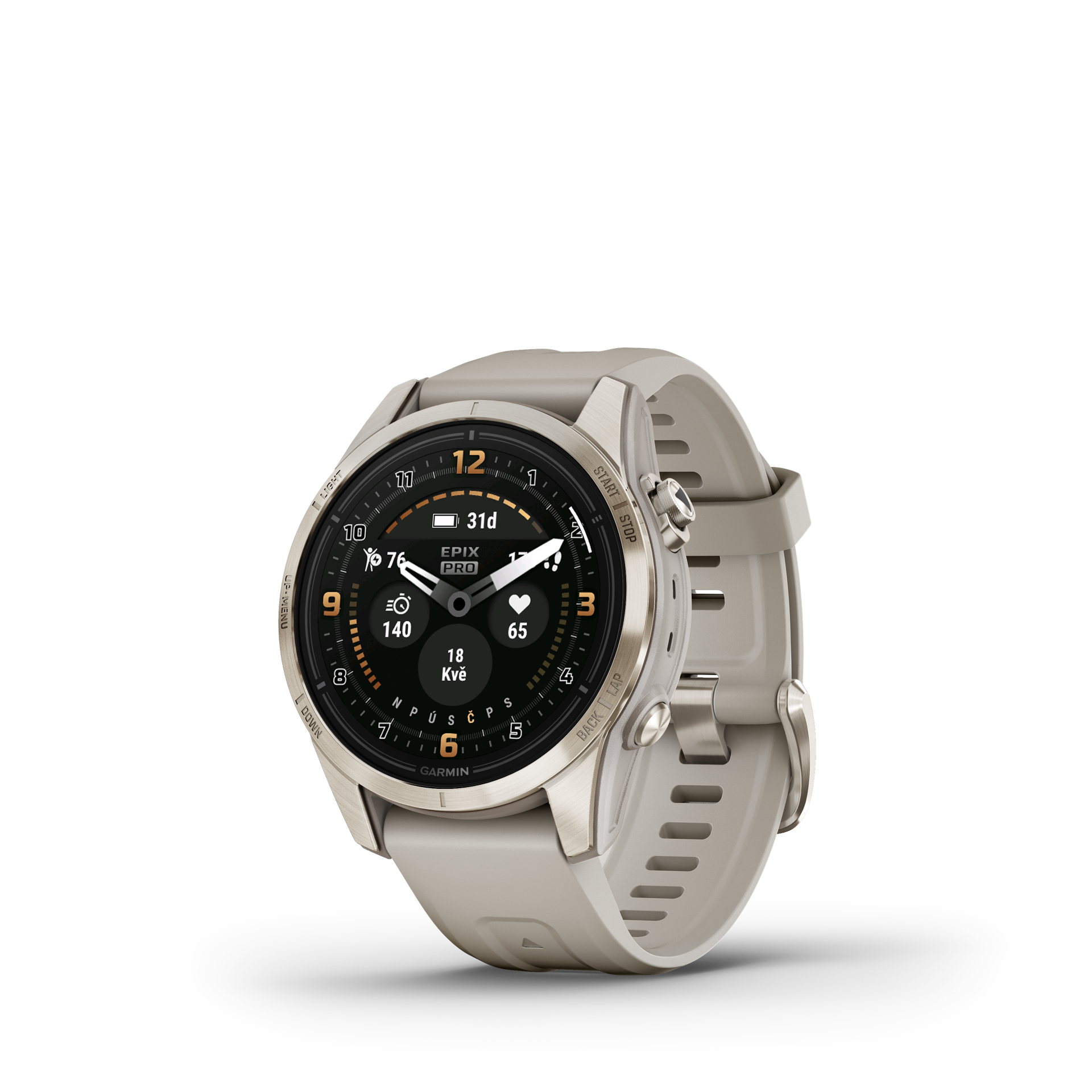 Garmin Epix Pro (Gen 2) Sapphire 42mm Soft Gold