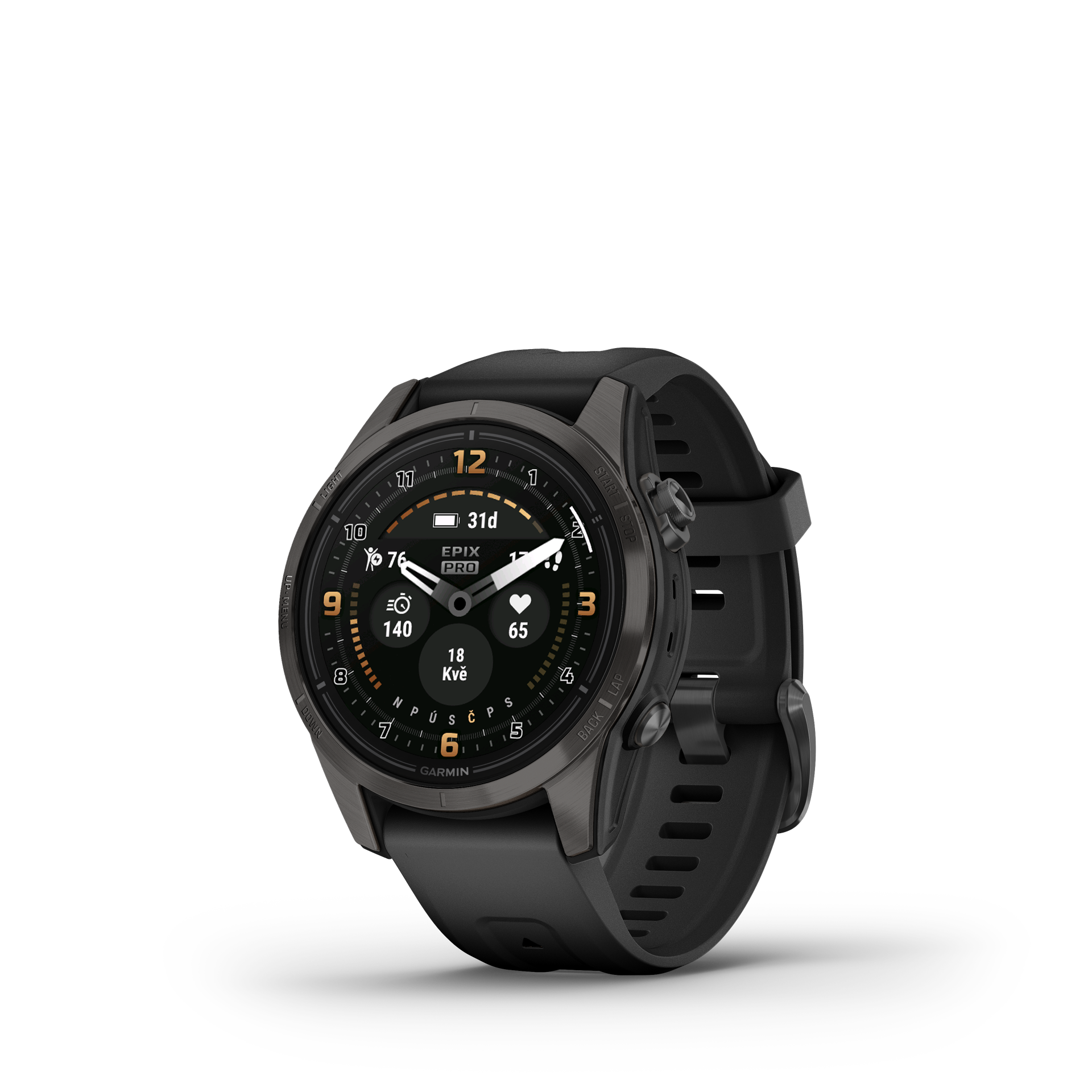 Garmin Epix Pro (Gen 2) Sapphire 42mm Carbon gray DLC titanium
