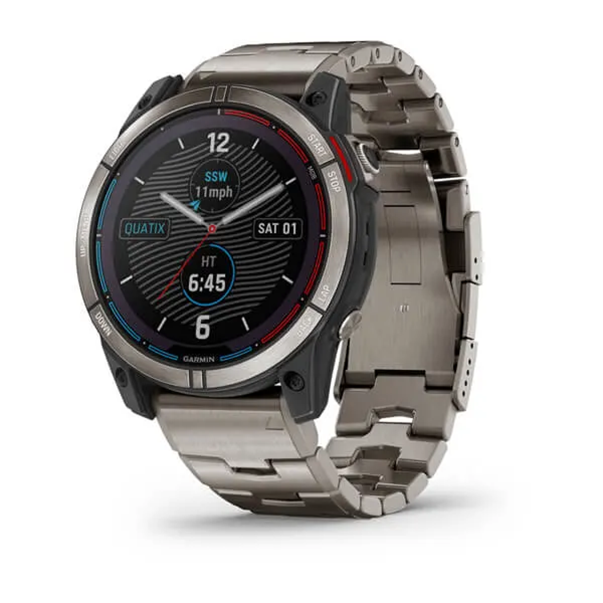 Garmin quatix 7X Sapphire Solar, Titan/Titanium Band