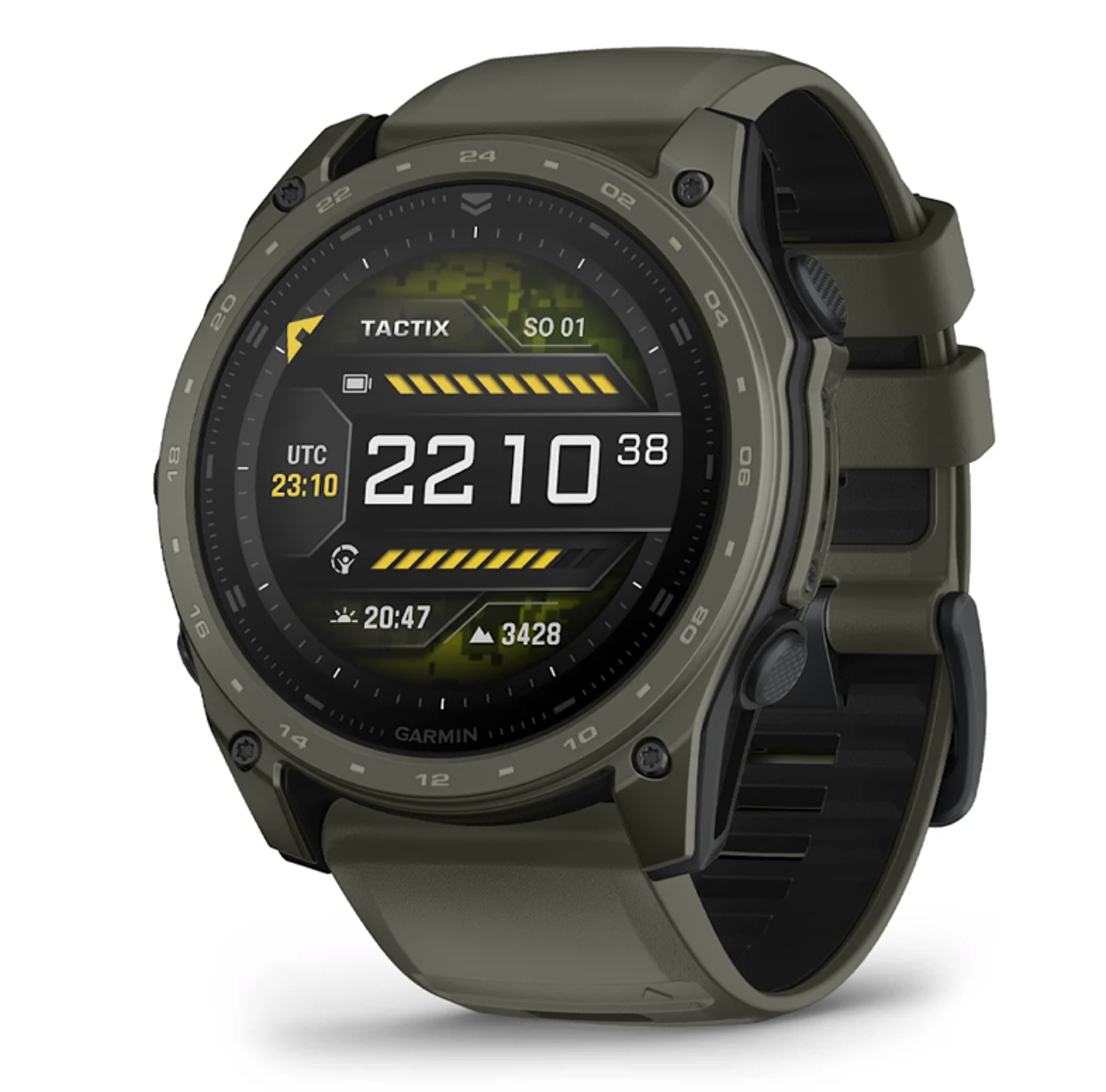 Garmin Tactix 8 51mm AMOLED Cerakote Olive Drab