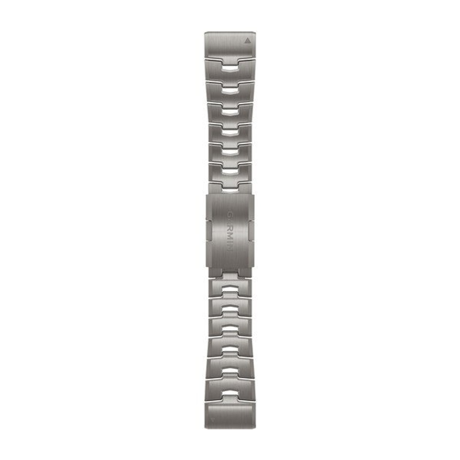 Řemínek pro Fenix 6x-QuickFit 26, titanový, stříbrný
