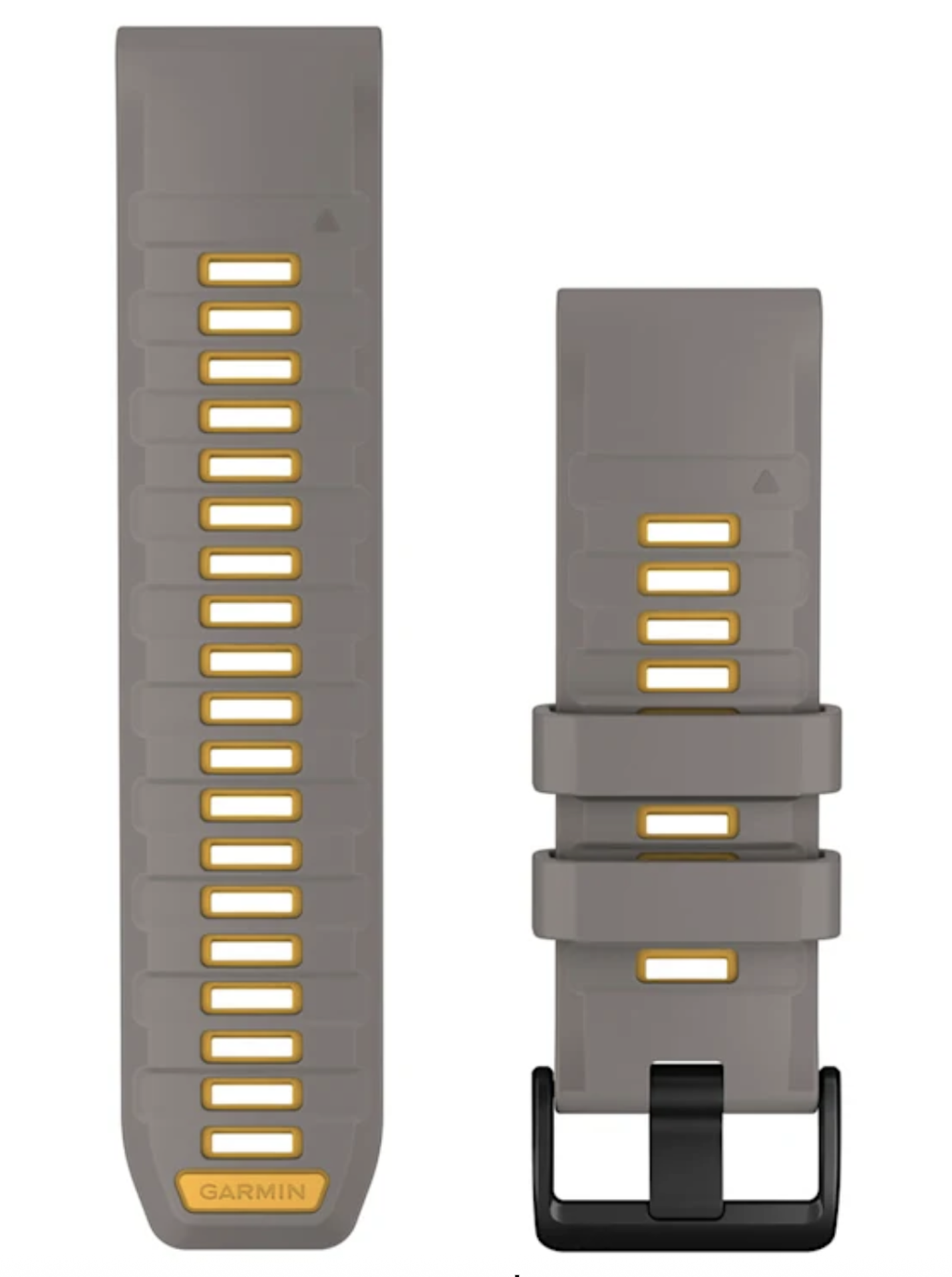 Řemínek Quickfit 26mm Silver Gray/Yellow Flare