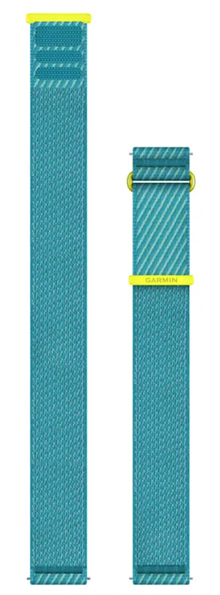 Řemínek Quick release 22mm Amp Yellow/Turquoise ComfortFit