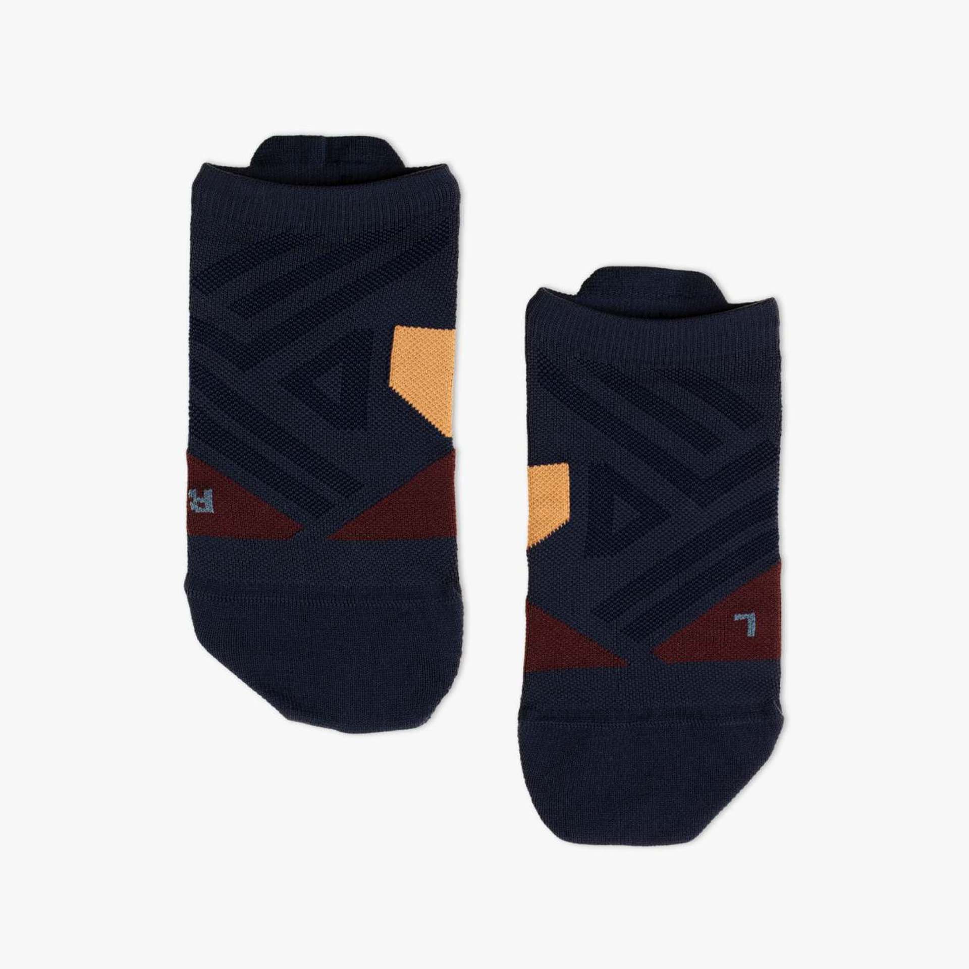 Běžecké ponožky ON Midnight/Tan, Low Sock M