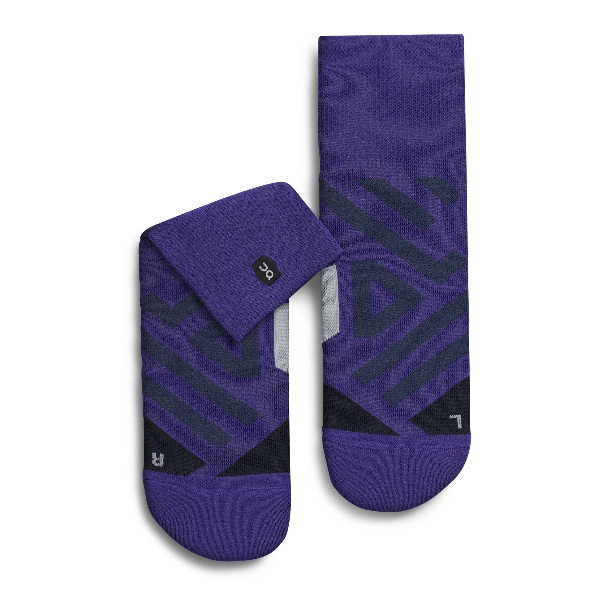 ON Performance Mid Sock, Twilight/Navy M