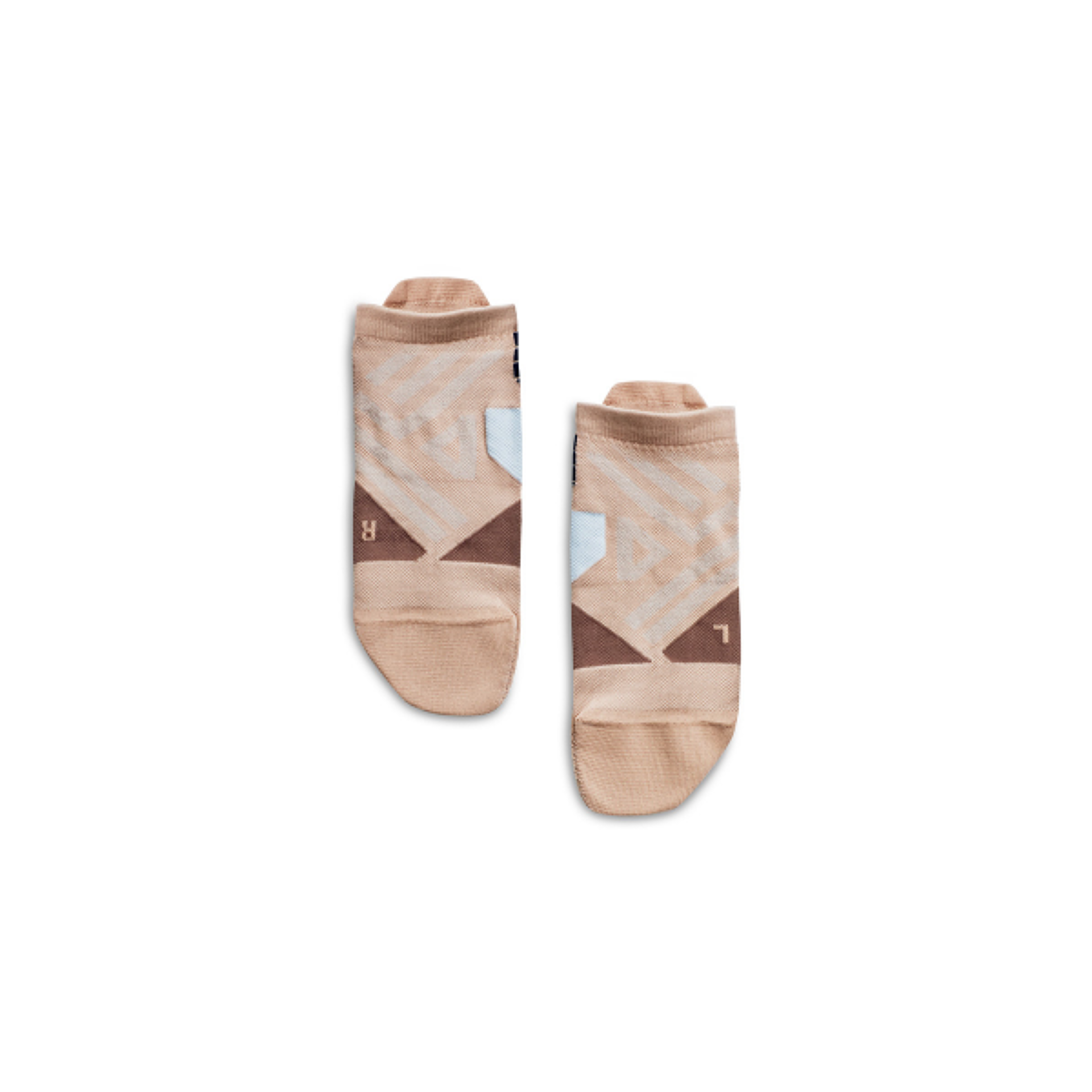 Běžecké ponožky ON Rosebrown/Grey, Low Sock W