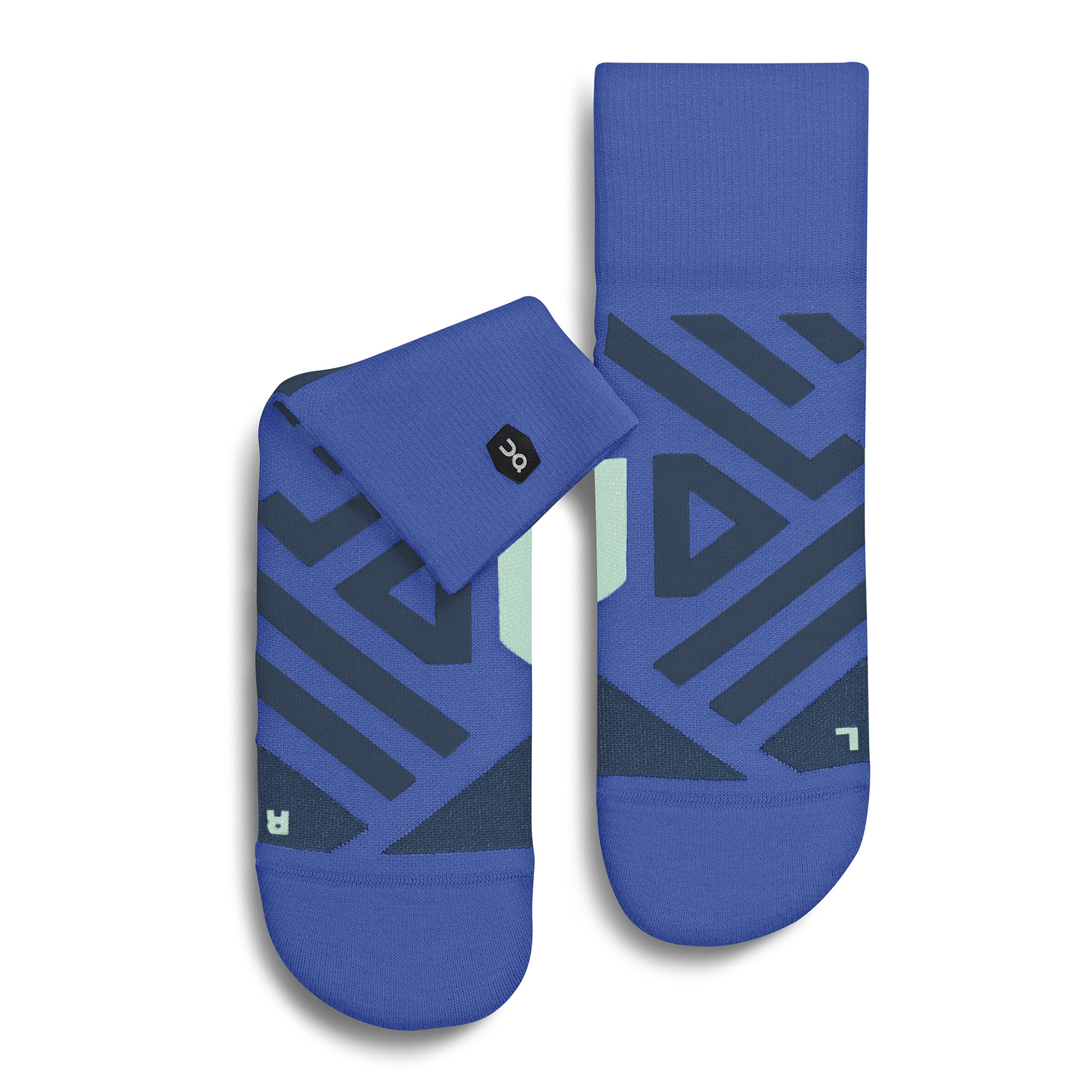 ON Performance Mid Sock, Cobalt/Denim W