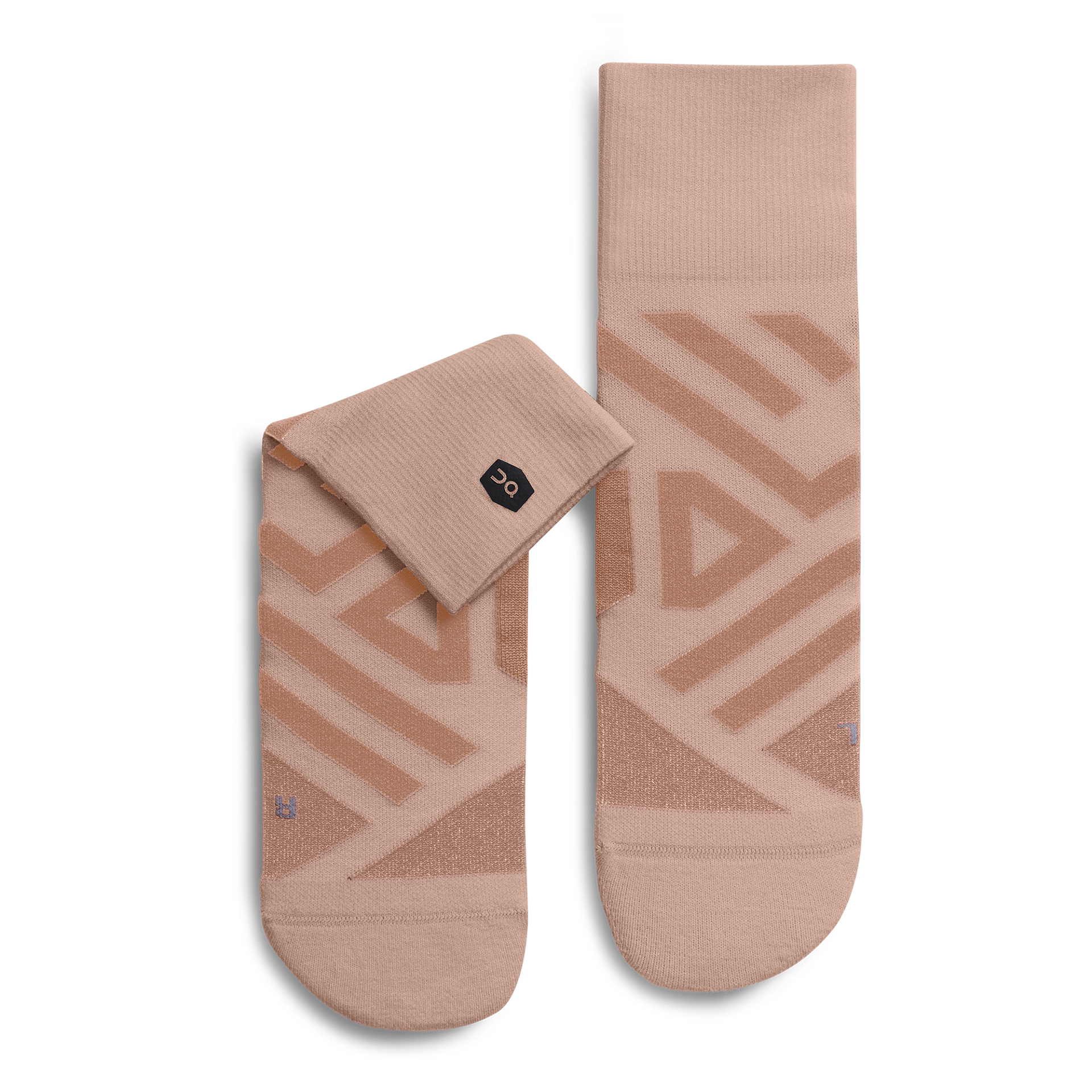 ON Performance Mid Sock, Rose/Flamingo W