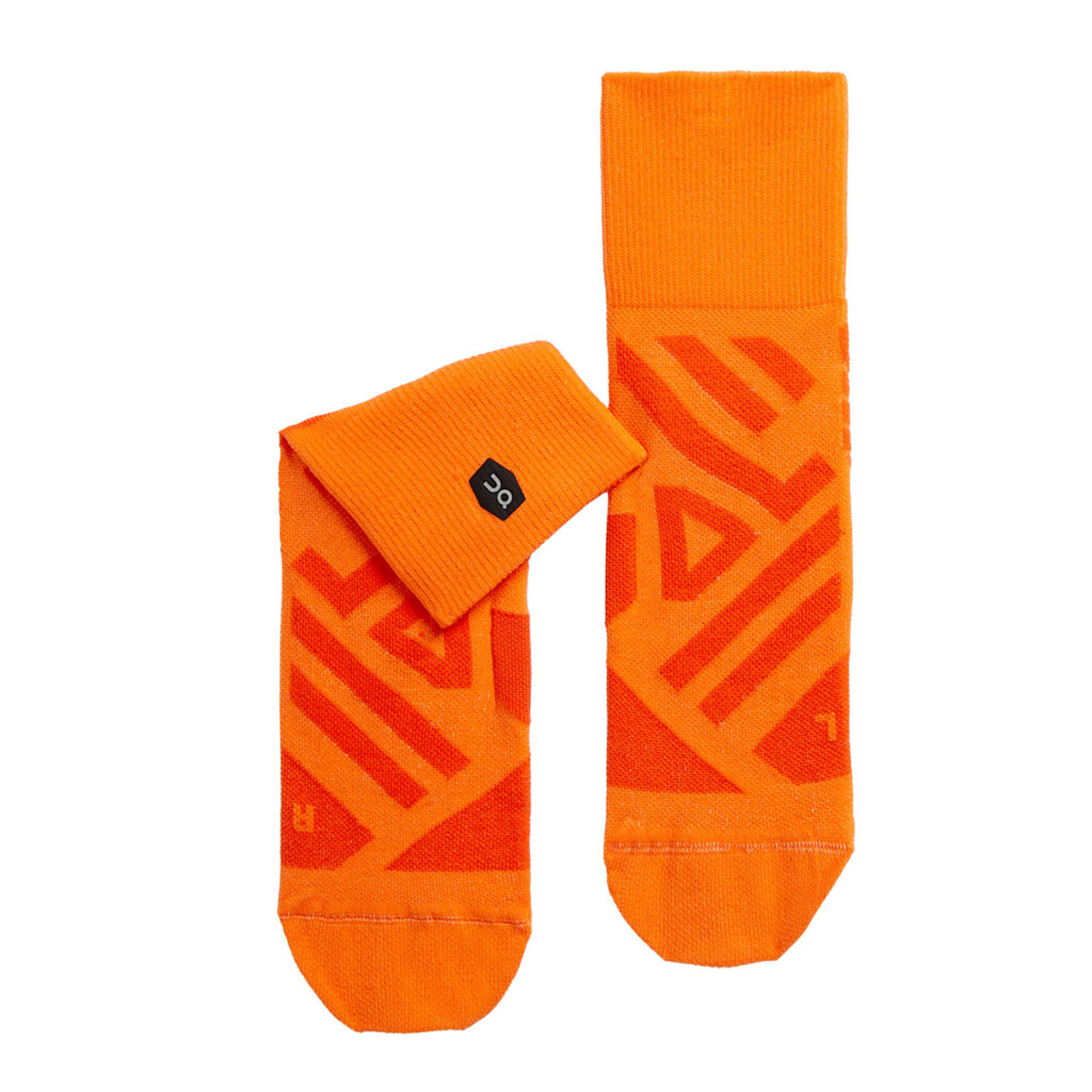 ON Performance Mid Sock, Flame/Spice W