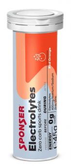 Sponser Electrolytes 10 tablet Red Orange