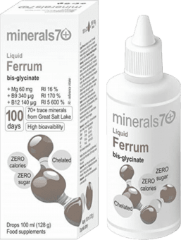 Ferrum liquid - železo v kapkách 100 ml