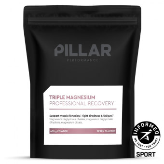 Pillar Performance Triple Magnesium Berry 400g Value Pack
