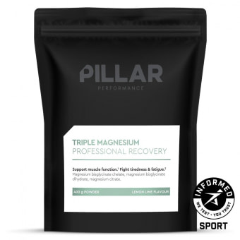 Pillar Performance Triple Magnesium Lemon Lime 400g Value Pack