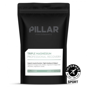 Pillar Performance Triple Magnesium Lemon Lime 200g Pouch