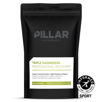 Pillar Performance Triple Magnesium Pineapple Coconut 200g Pouch