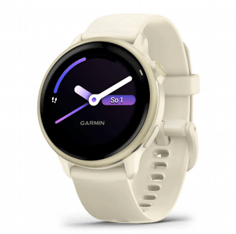 Garmin Vivoactive 6, Lunar Gold / Bone Band