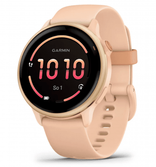 Garmin Vivoactive 6, Metallic Pink Dawn / Pink Dawn Band
