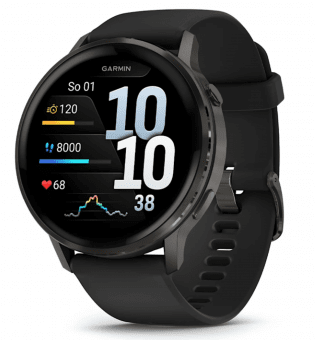 Garmin Venu 4 45 mm Slate/Black