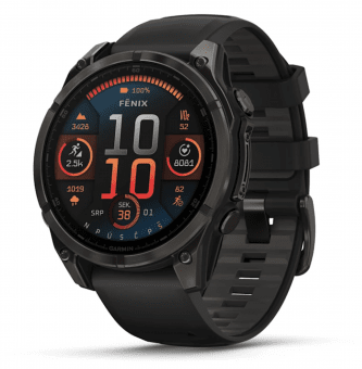 Garmin Fenix 8 47mm AMOLED, Titan Sapphire Carbon Gray