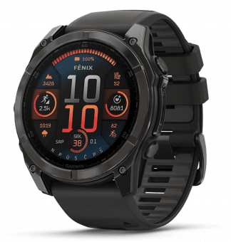 Garmin Fenix 8 51mm AMOLED, Titan Sapphire Carbon Gray