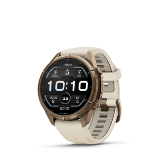 Garmin Fenix 9 Pro 43 mm AMOLED Autumn Gold Titanium Cream/FogGray