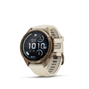 Garmin Fenix 9 Pro InReach 43 mm AMOLED AutumnGoldTitanium Cream/Gray